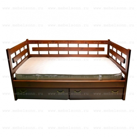 Детская Кровать Momo Accent Wood по цене 15390 рублей - Детские кровати в интернет магазине 'Массив и Я'