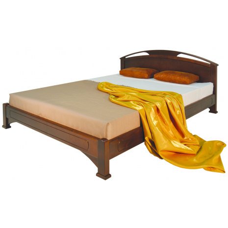 Кровать Kaprilano Nature по цене 13000 рублей - Полутороспальные кровати в интернет магазине 'Массив и Я'