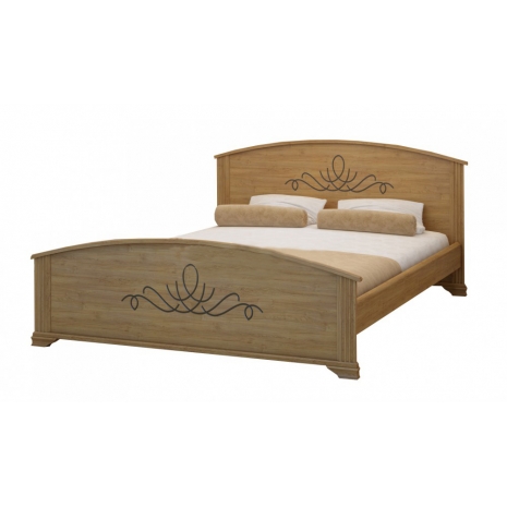 Кровать Leona Eco Wood по цене 12600 рублей - Полутороспальные кровати в интернет магазине 'Массив и Я'