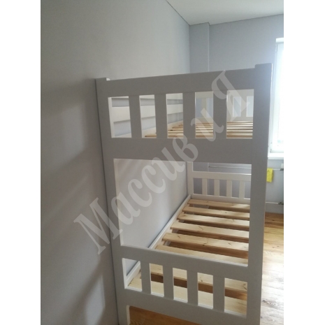 Кровать детская белая по цене  рублей - Фото от покупателей в интернет магазине 'Массив и Я'