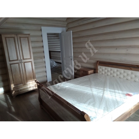 Кровать и шкаф классический по цене  рублей - Фото от покупателей в интернет магазине 'Массив и Я'