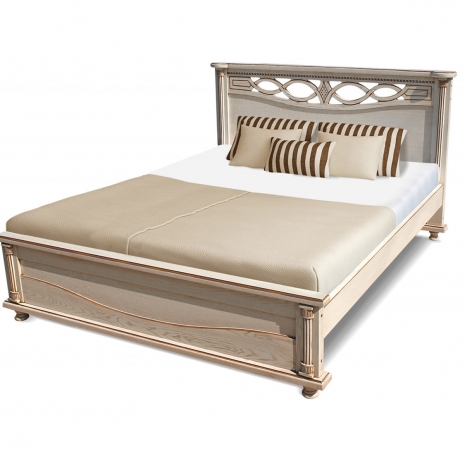 Кровать "Мальта" по цене 22900 рублей - Односпальные кровати в интернет магазине 'Массив и Я'