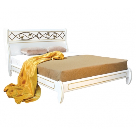 Кровать Lunovito Wood по цене 17180 рублей - Кровати в интернет магазине 'Массив и Я'