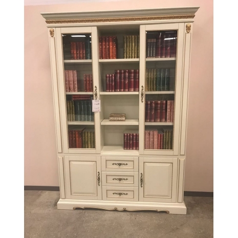 Шкаф книжный Милан 250 по цене 73600 рублей - Мебель Милан в интернет магазине 'Массив и Я'