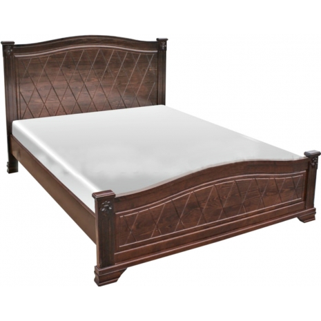 Кровать Дарена по цене 22300 рублей - Односпальные кровати в интернет магазине 'Массив и Я'
