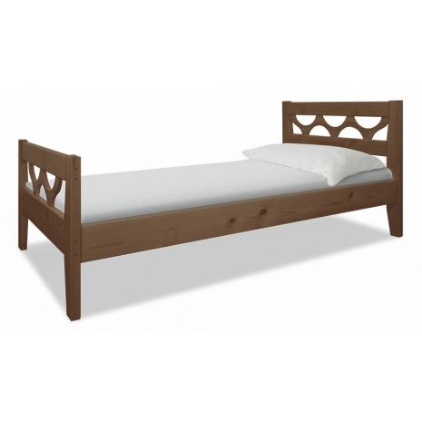 Кровать "Мира" по цене 12650 рублей - Односпальные кровати в интернет магазине 'Массив и Я'
