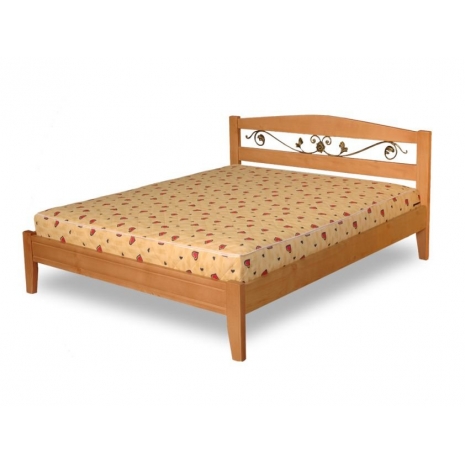 Кровать Makadami Wood по цене 13400 рублей - Полутороспальные кровати в интернет магазине 'Массив и Я'