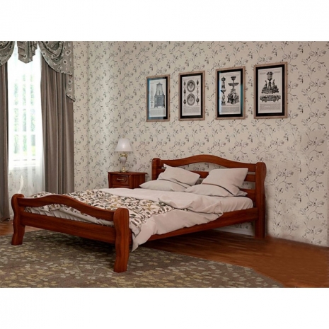 Кровать МК - 102  по цене 17050 рублей - Односпальные кровати в интернет магазине 'Массив и Я'