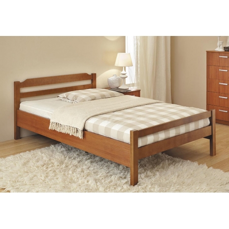 Кровать МК 117 по цене 10920 рублей - Односпальные кровати в интернет магазине 'Массив и Я'