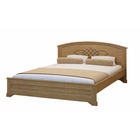 Кровать Fiona Accent Wood по цене 12441 рублей - Полутороспальные кровати в интернет магазине 'Массив и Я'