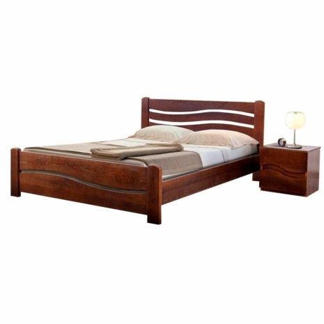 Кровать Bonanova Eco Wood по цене 10171 рублей - Полутороспальные кровати в интернет магазине 'Массив и Я'